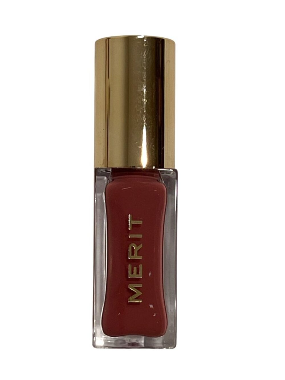 MERIT Shade Slick Tinted Lip Oil in Pink Beet